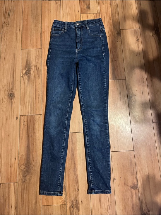 Garage Denim - Garage Women's Skinny Jeans - Dark Blue Wash